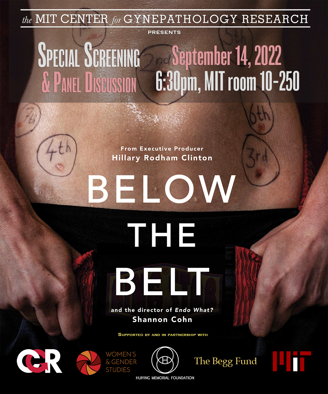 Below the Belt special screening poster